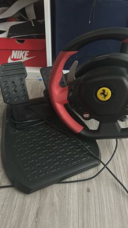 Ferrari 458 Spider Racing Wheel and Pedals Set