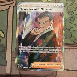 Team Rockets Giovanni