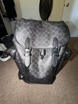 Coach backpack in signature canvas