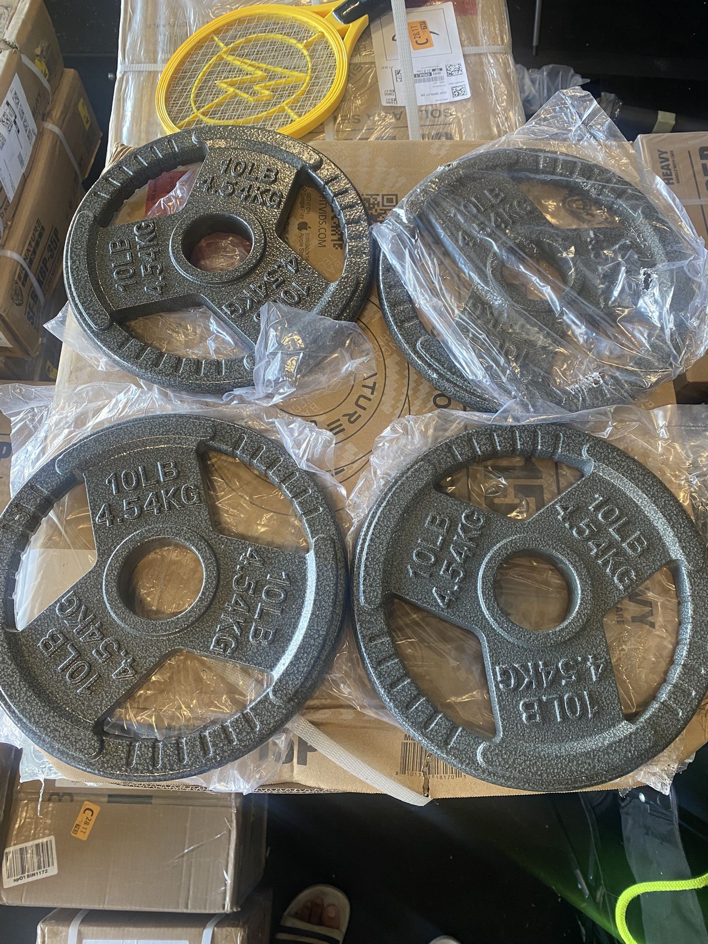 Olympic Metal Weights 4 X 10 Lbs