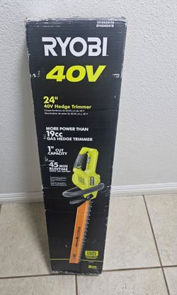 Ryobi 40v hedge trimmer