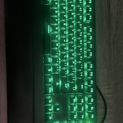 Light Up ONN. Keyboard And Light Up Razer Mouse 