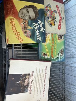 4 Vinyl Records