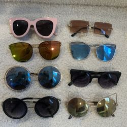 8 Pairs of Sunglasses