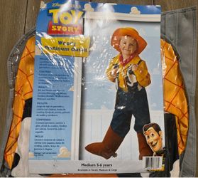 Brand new Toy story Woody Cowboy Costume Age 5-6