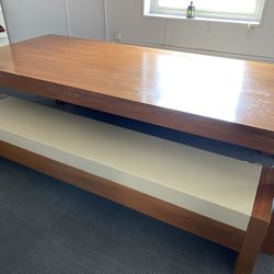 Large Big Dining Table With Seated Table Discounted Price 