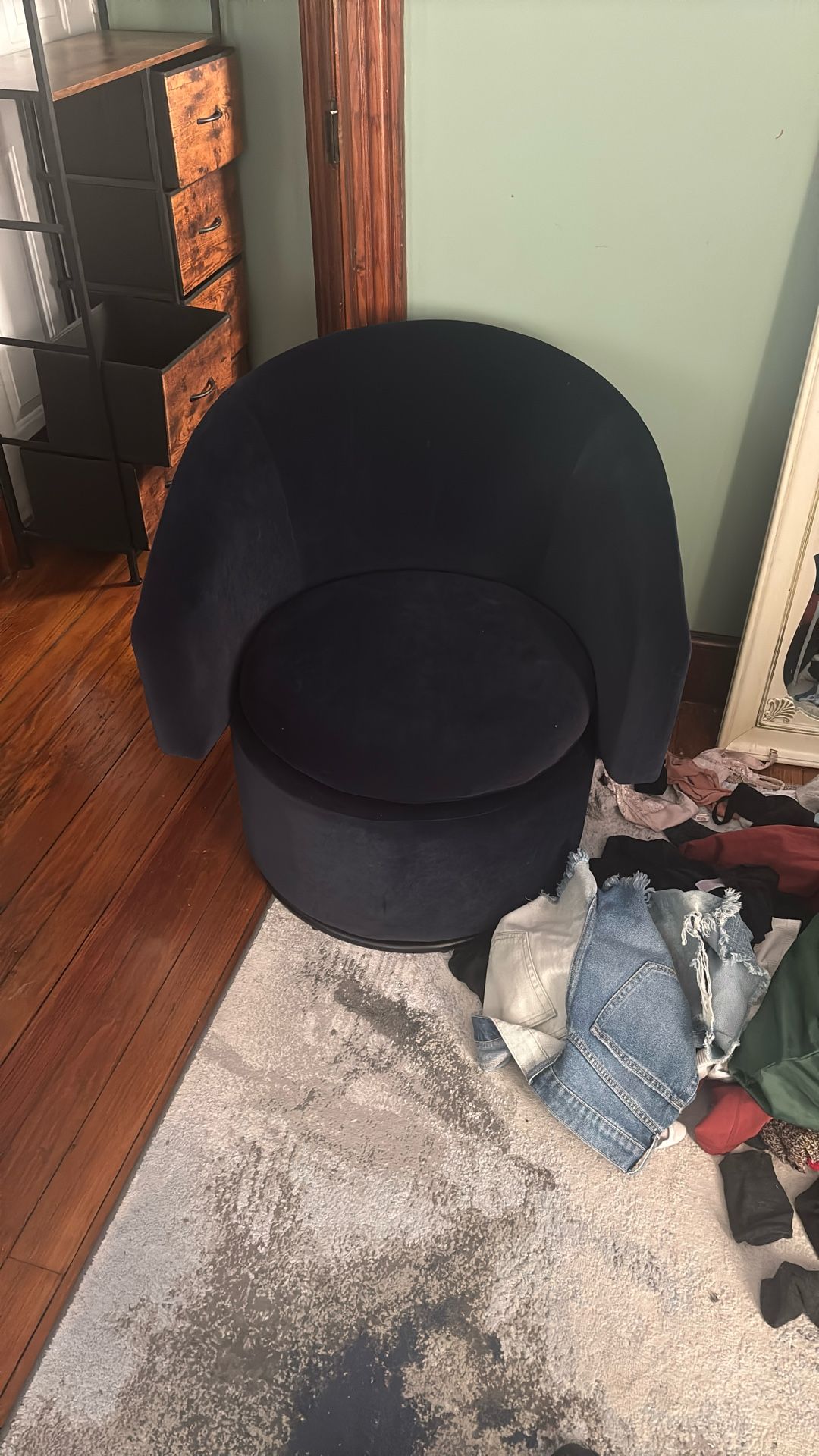 Blue Lounge Chair