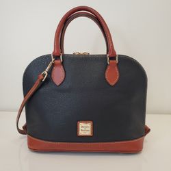 Dooney & Bourke Pebble Grain Zip Zip Satchel - Excellent Condition
