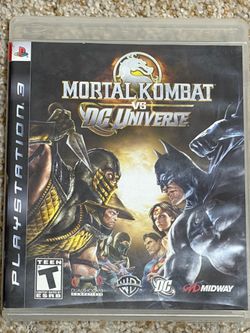 Mortal kombat vs dc universe