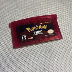 Pokémon Ruby GBA