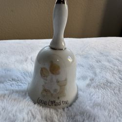Precious Moments “Love Lifted Me” Bell (1978) – Vintage Enesco Collectible