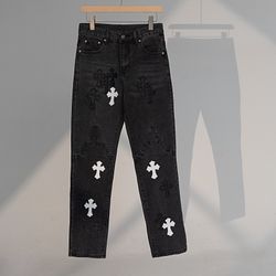 Chrome heart pants available all sizes Balenciaga, Amiri, Hell star, Gallery dept, Chrome heart, Denim Tear