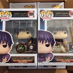 Funko POP Jujutsu Kaisen 1889 Toji Fushiguro Chalice Collectibles Exclusive Case