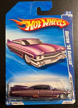 Hot Wheels (Custom 59 Cadillac) Purple