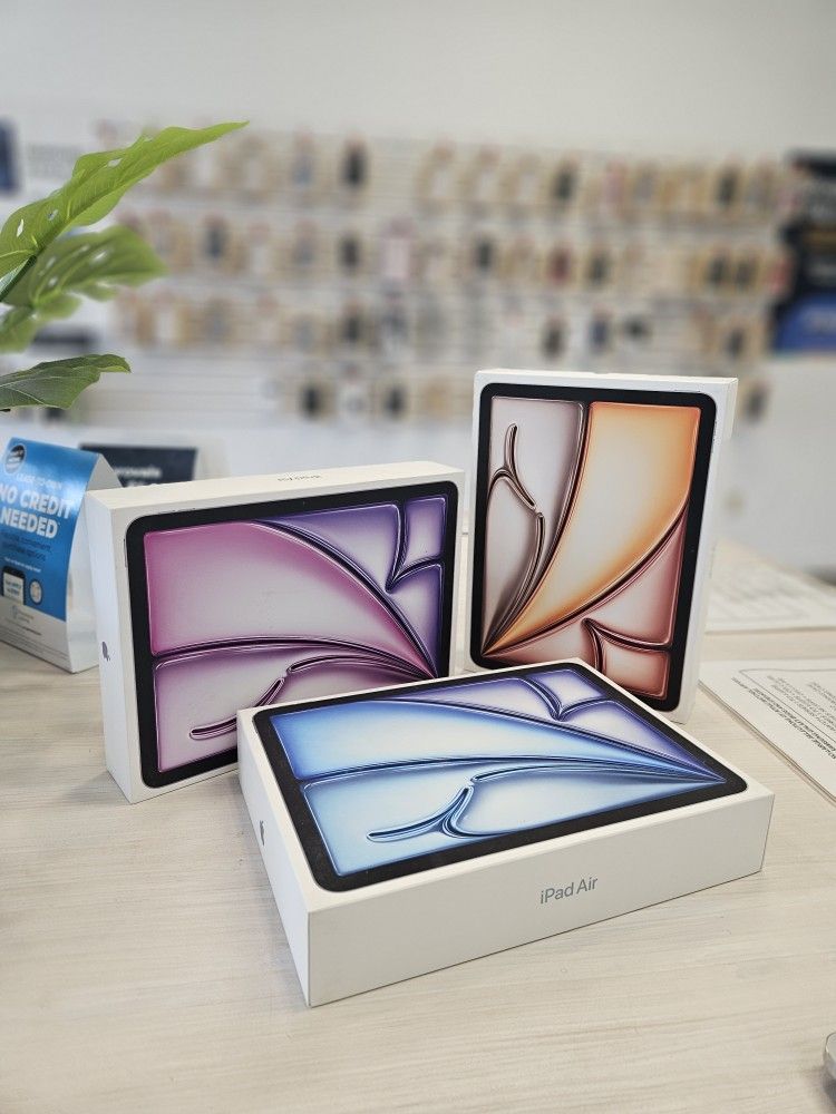 Apple 11-inch iPad Air M3 Chip Built For Apple Intelligence - $5 Today and Rest Later! Message us now