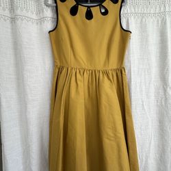 Kate Spade Mustard Yellow Dress Size 6