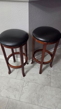 Barstools (2) 26' height