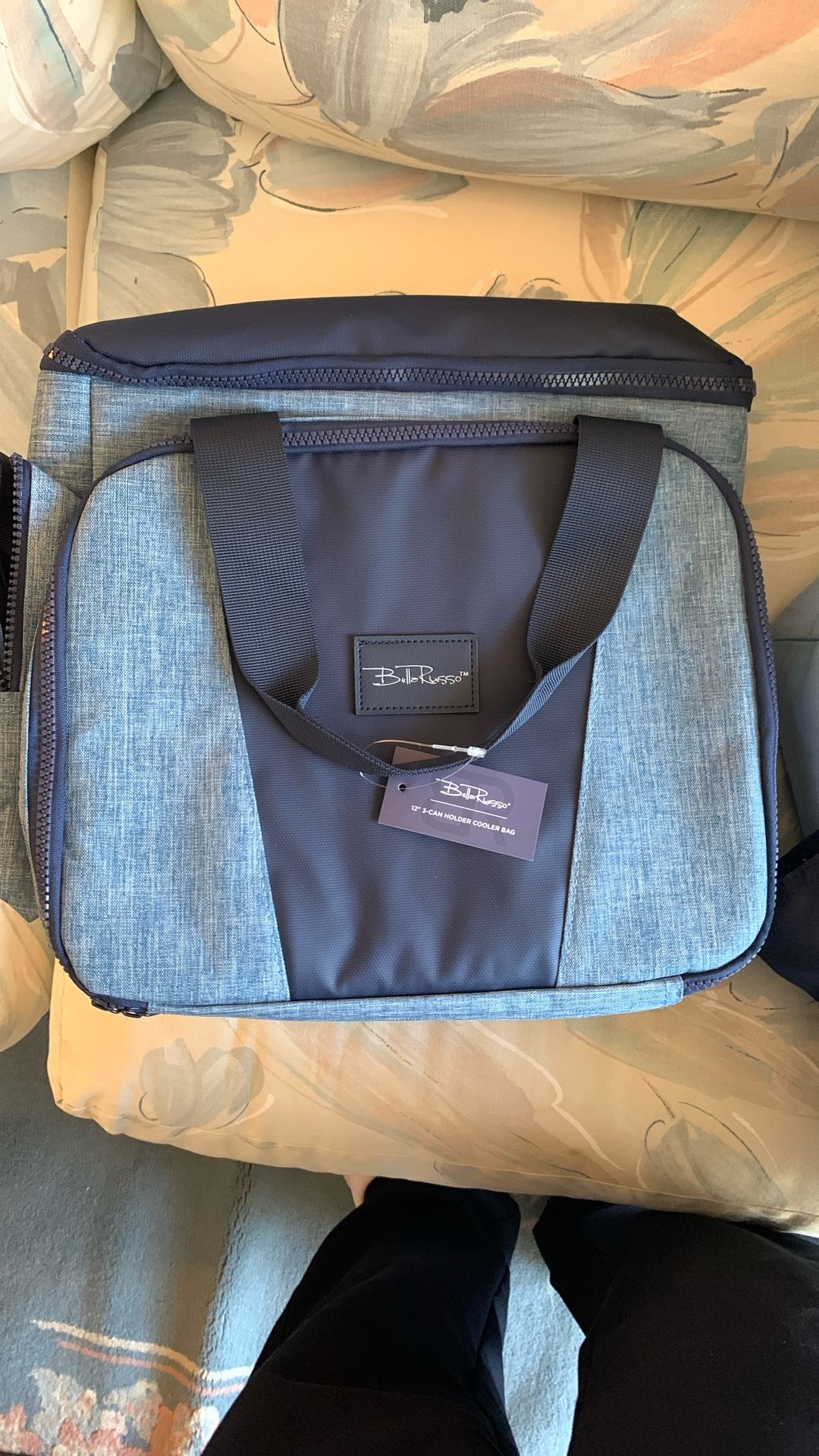 3 Can-Holder Insulated Cooler Bag