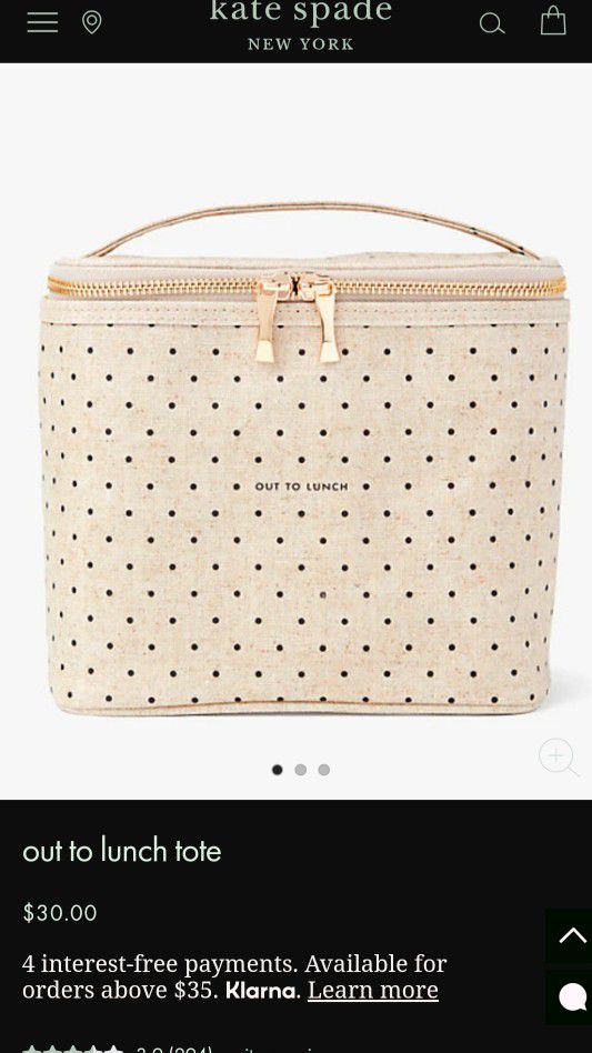 Kate Spade Out To Lunch Tote Bag