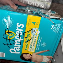 Diapers 66 Count Pampers Brand $15