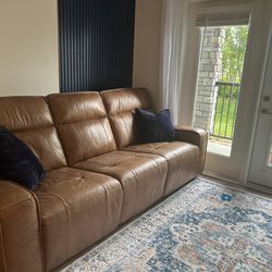 Carmel Leather Couch