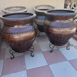 New Flower Pots Made Out Of Clay Perfect Gift 🎁 