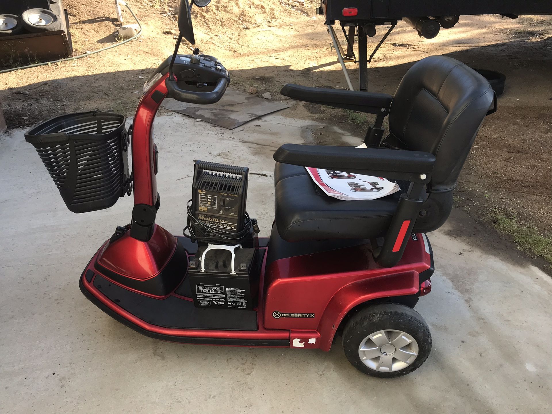 Pride Celebrity X mobility scooter