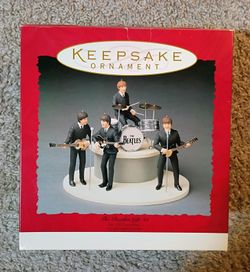 Hallmark Set of 5 Handmade "The Beatles" Gift Ornaments