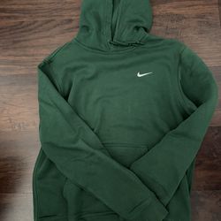 Green Nike hoodie Size L