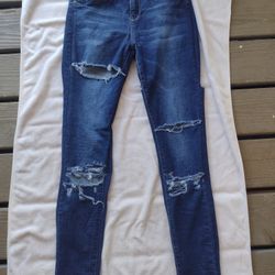 YMI Distressed Skinny Jeans size 9