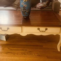 3-Piece Riverside Table Set - REAL DEAL WOOD! 