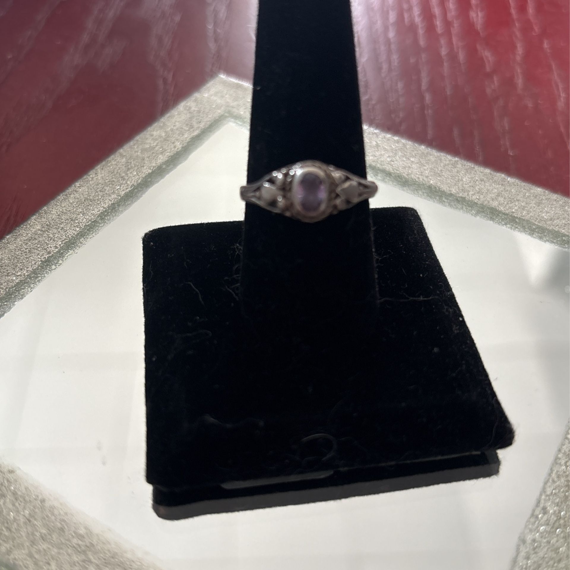 Vintage 925 Sterling Silver. Graduation Ring 