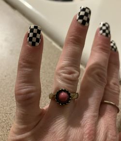 Pink Cocktail Ring 💍 🍸