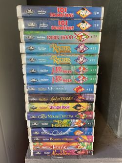 Disney Black Diamond Collection (13 Tapes + 3 Duplicates)