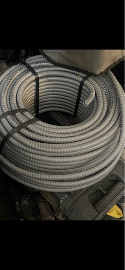 12/2 MC Cable 250FT – Outdoor Jacketed Metal-Clad Parking Deck Wire