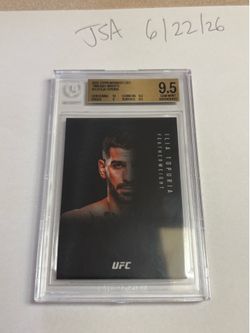 2025 Topps UFC Midnight ILIA TOPURIA “Twilight” Case Hit SSP ~ BGS 9.5!