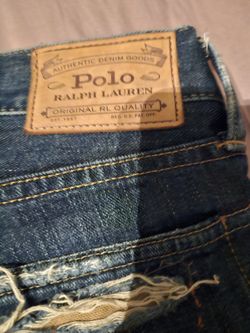 Ralph Lauren Patch Jeans 36/32