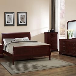 5pc Louis Phillip Bedroom Set 