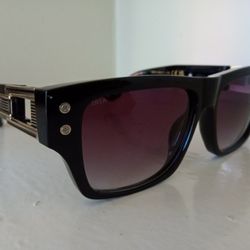 Dita Grandmaster Seven Gold Black Luxury Designer Sunglasses 