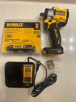 DeWalt 20V Brushless Impact Wrench with Battery & Charger