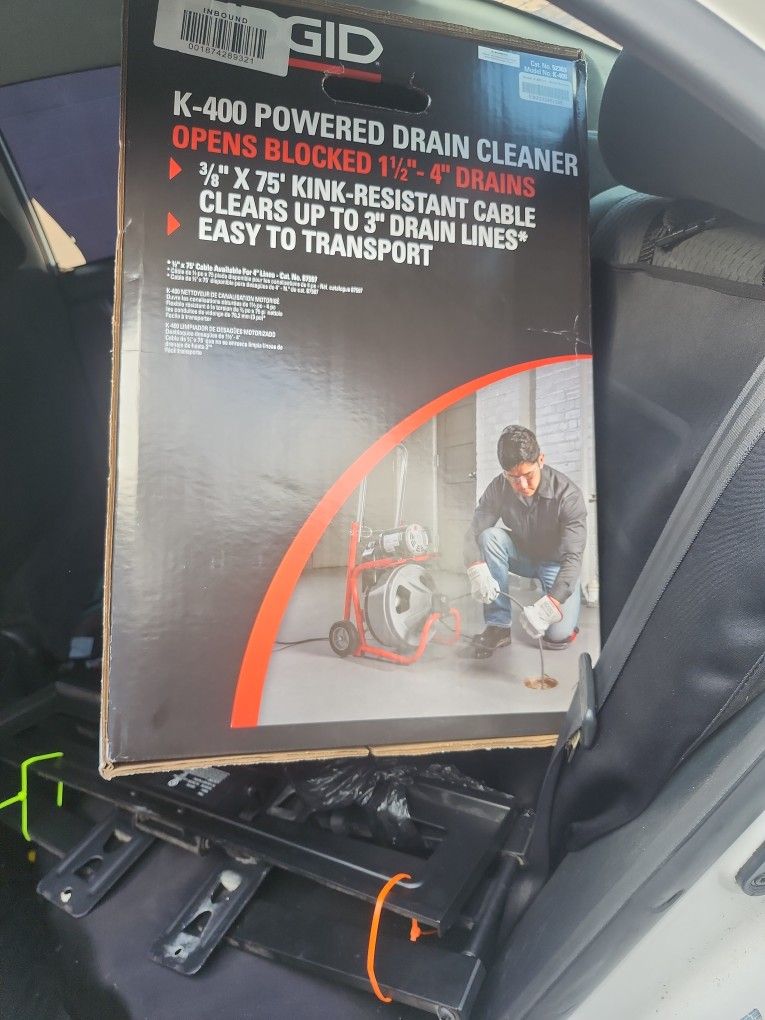 Brand New Ridgid K400 Drain Cleaner