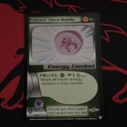 DBZ Dragon Ball Z Frieza's Force Bubble P5 CCG Limited Frieza Saga MP Promo