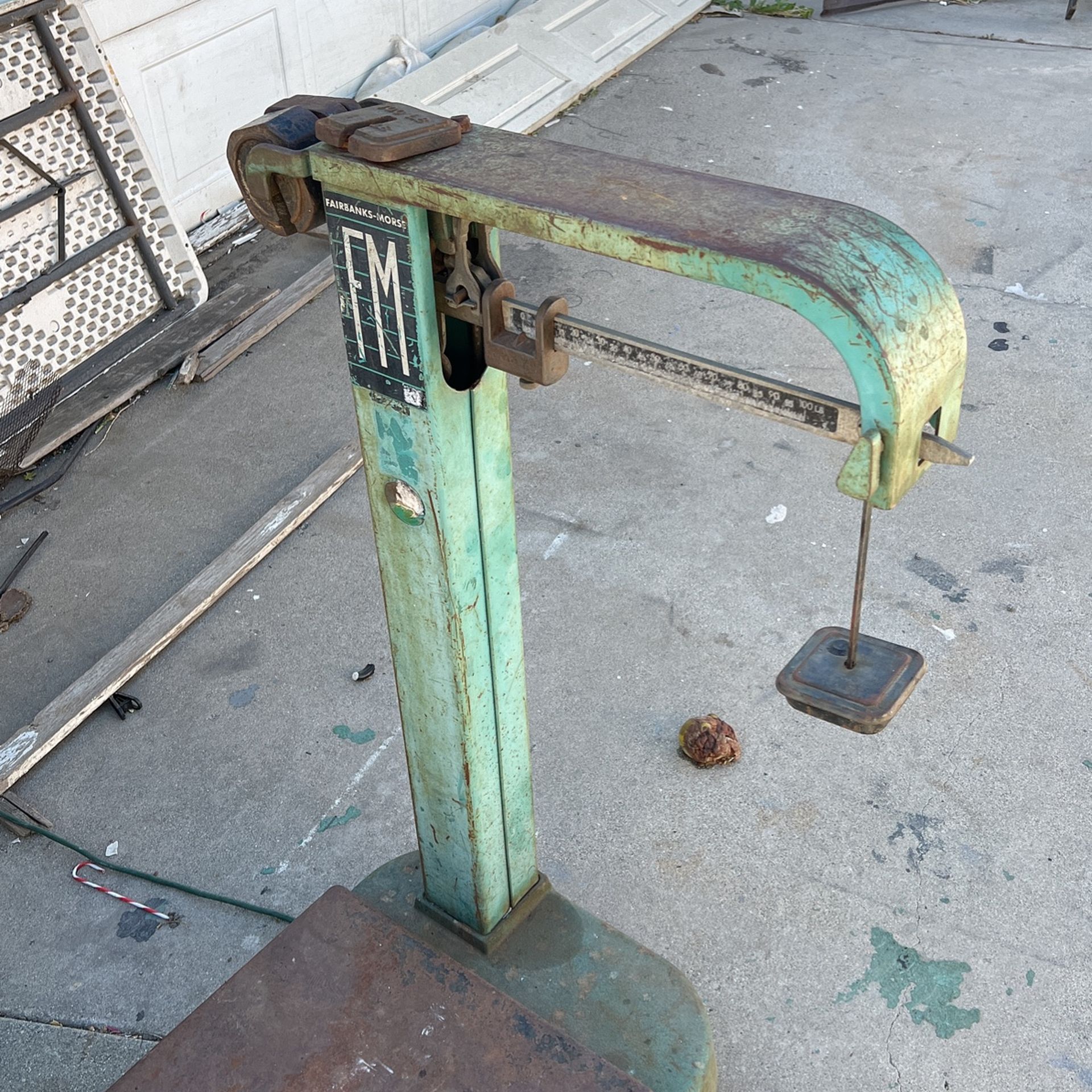 Vintage Industrial Scale