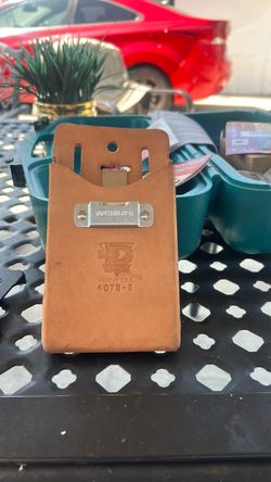 DD Tool Leather Tape Holder Made in USA
