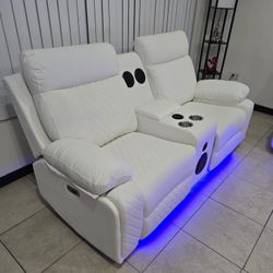 Power Reclining Sofa Set 