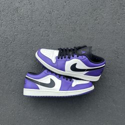 Jordan 1 Court Purple Low 