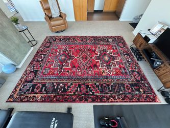 Amaniya Vintage Hamadan Performance Southwestern Rug – Union Rustic – 8’ x 10’