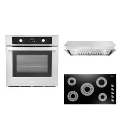 LUXURY KITCHEN APPLIANCES - New Open Box RANGE OVEN COOKTOP HOOD 