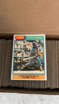 1976 Topps Baseball - partial service