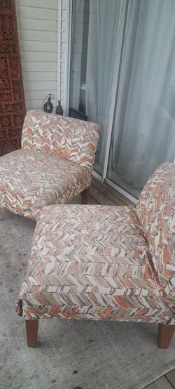 Pair of Upholstered Accent Chairs
